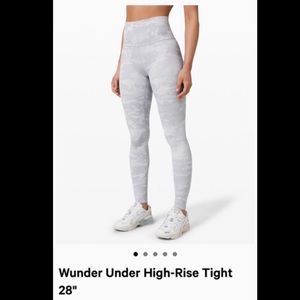 Wunder Under 28” legging